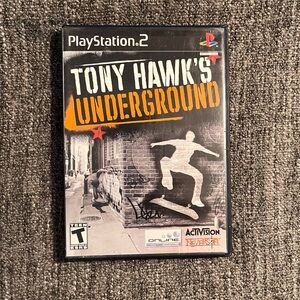 Tony Hawk‎ Underground Sony Playstation 2 PS2 Game